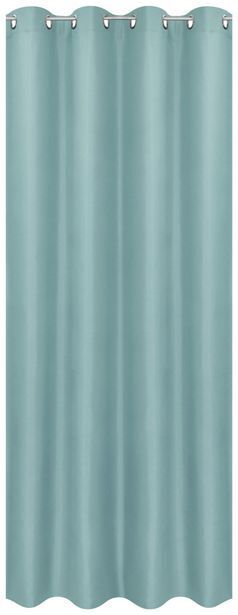 Möbelix Vorhang mit ösen barnaby b: 140 cm, türkis Angebot