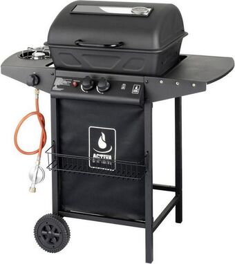Möbelix Gasgrill lavastein halifax 1, 2 brenner 98x100x53 cm Angebot