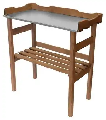 Möbelix Pflanztisch holz mit ablage bxhxt: 78x94x38 cm Angebot