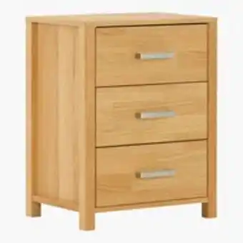 JYSK Kommode hugget 3 schubladen eichespare 50% Angebot