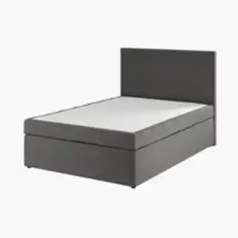 JYSK Boxspringbett 140x200 plus c60 grau-33spare 50% Angebot