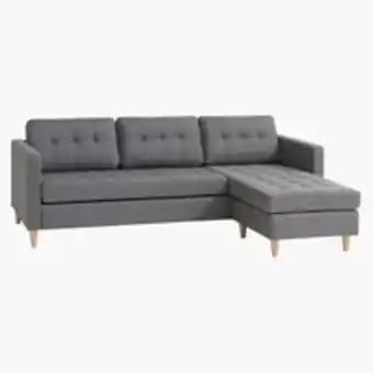 JYSK Sofa lomborg recamiere grauspare 30% Angebot