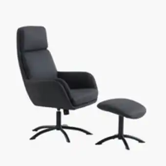 JYSK Sessel m/fußhocker tankefuld dunkelgrauspare 24% Angebot