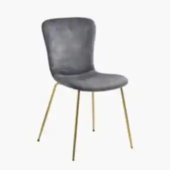 JYSK Esszimmerstuhl ejerslev goldfarben/samtspare 25% Angebot