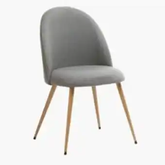 Esszimmerstuhl kokkedal grau/eichespare 25%