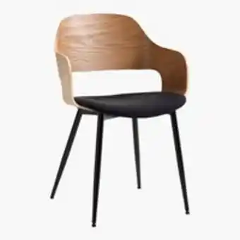 JYSK Esszimmerstuhl hvidovre schwarz/eichespare 37% Angebot
