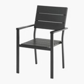 JYSK Stapelstuhl falkerslev schwarz Angebot