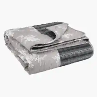 JYSK Steppdecke kornblomst 140x200 grauspare 50% Angebot