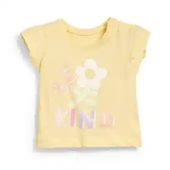 Primark Gelbes t-shirt mit slogan für babys (m) Angebot