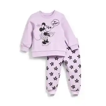 Primark Rosafarbenes, 2-teiliges „disney minnie maus“ freizeitanzug-set für babys (m) Angebot
