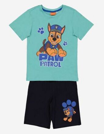 Takko Jungen pyjama set aus t-shirt und shorts - paw patrol Angebot