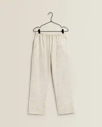 ZARA HOME Hose mit blumenmuster Angebot