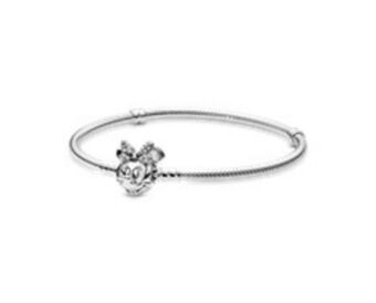 Pandora Disney pavé minnie maus-kugelverschluss schlangen-gliederarmband Angebot
