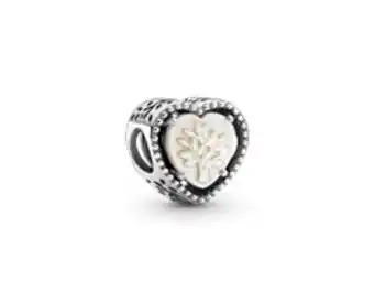 Pandora Offen gearbeitetes herz & stammbaum charm Angebot