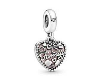 Pandora Love makes a family herz charm-anhänger Angebot