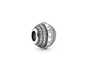 Pandora Pavé & logo charm Angebot