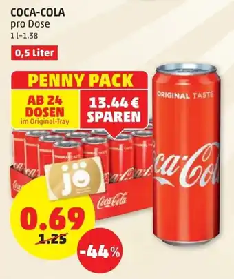 PENNY Coca-Cola 0,5L Angebot