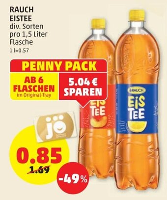 PENNY Rauch Eistee 1,5L Angebot