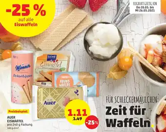 PENNY Auer Eiswaffel 240g Angebot