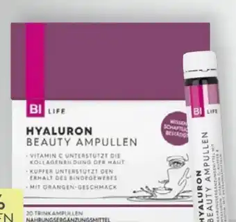 Bipa Hyaluron Beauty Ampullen Angebot