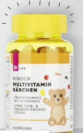 Kinder Multivitamin Bärchen