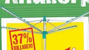 Maximarkt Wäschespinne Linomatic 500 Easy Angebot