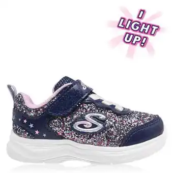 Sports Direct Skechers light up trainers infant girls Angebot