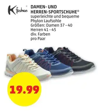 PENNY Damen-UND Herren-Sportschuhe 37-40 Angebot