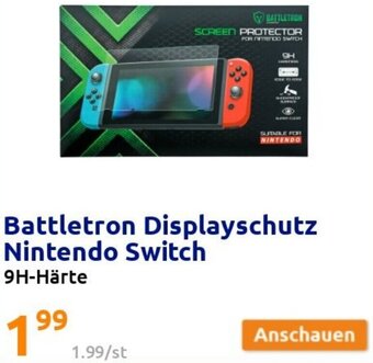 Action Battletron Displayschutz Nintendo Switch Angebot
