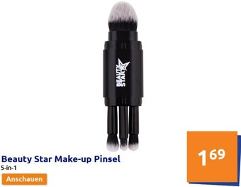 Action Beauty Star Make-Up Pinsel Angebot