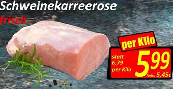 Wurstico Schweinekarreerose Angebot