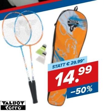 Hervis Badminton Set Attacker 2 Angebot