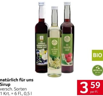Transgourmet Natürlich Für Uns Sirup Angebot