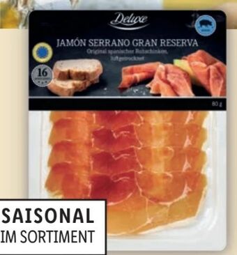 Lidl Jamón Serrano Gran Reserva Angebot