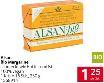 Transgourmet Alsan Bio Margarine Angebot