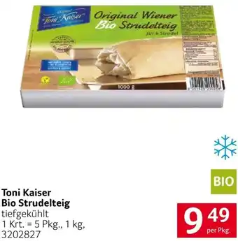 Transgourmet Toni Kaiser Bio Strudelteig Angebot