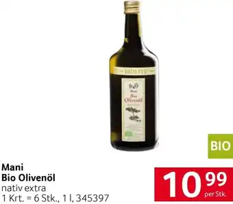 Transgourmet Mani Bio Olivenöl Angebot