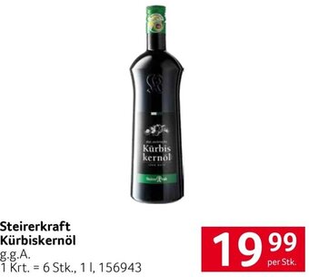 Transgourmet Steirerkraft Kürbiskernöl Angebot