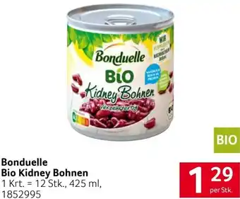 Transgourmet Bonduelle Bio Kidney Bohnen Angebot