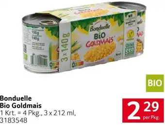Transgourmet Bonduelle Bio Goldmais Angebot