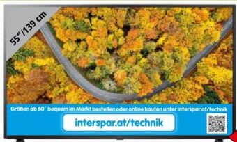 Interspar Smart TV 55UP7500 Angebot