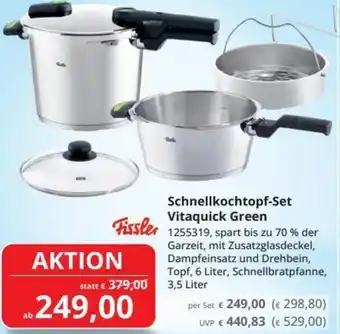 Schnellkochtopf-Set Vitaquick Green