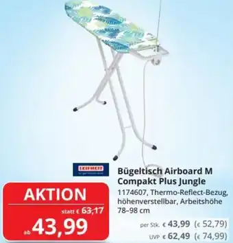 Bügeltisch Airboard M Compakt Plus Jungle