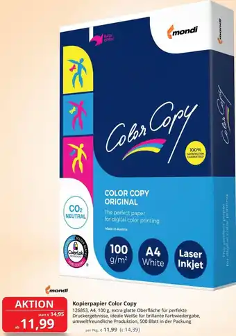Hausmann Kopierpapier Color Copy Angebot