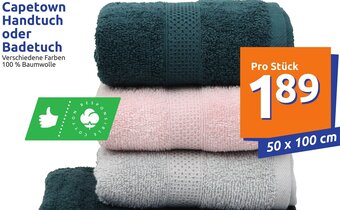 Action Capetown Handtuch Oder Badetuch Angebot