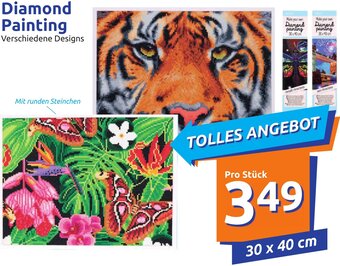 Action Diamond Painting Angebot