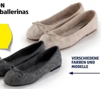 Hofer Damen-Filzballerinas Angebot