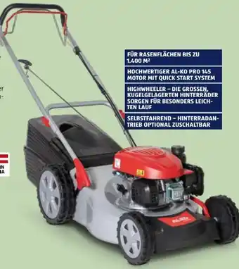 Hofer Benzin-Rasenmäher Angebot
