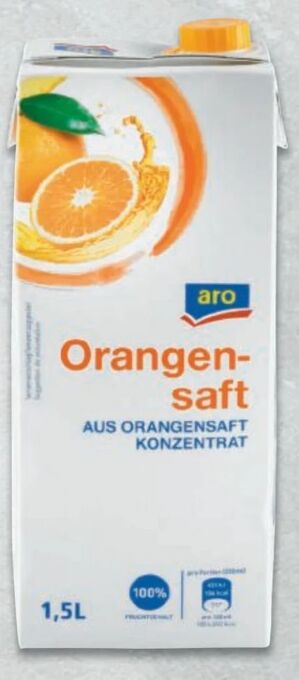 Metro Orangensaft Angebot