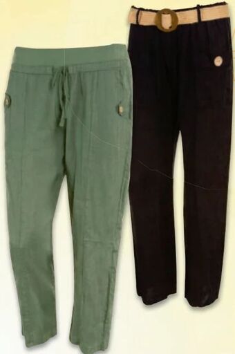 Metro Damen Leinenhose Angebot